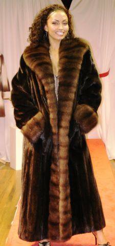 Full Length Ranch Mink Coat