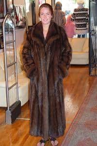 Simply Classic Russian Sable Coat