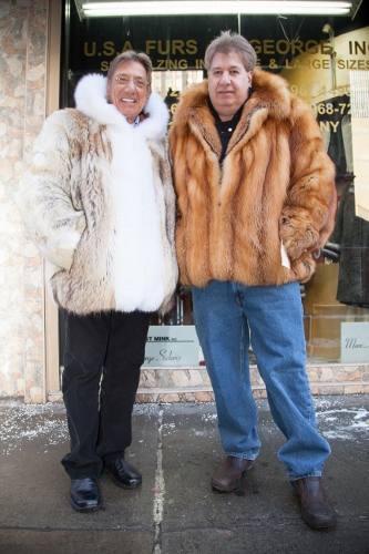 Joe Namath Marc kaufman Coyote Jacket Red Fox Jacket