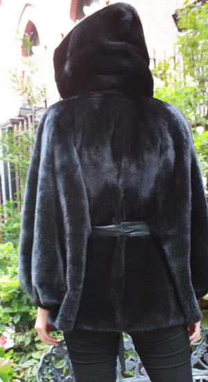 Marc Kaufman Furs Presents a blackglama ranch mink fur poncho hood from Marc Kaufman Furs New York,Argentina,United Kingdom,Austria,Denmark,Norway,Australia,Finland,Saudi Arabia,Oman,Kuwait,Jordan,Egypt