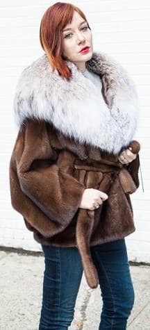 Marc Kaufman Furs Presents a demi mink fur cape with canadian lynx fur hood from Marc Kaufman Furs New York,Argentina,United Kingdom,Austria,Denmark,Norway,Australia,Finland,Saudi Arabia,Oman,Kuwait,Jordan,Egypt