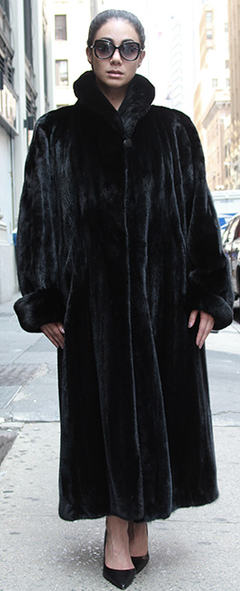 Full Length Ranch Mink Coat