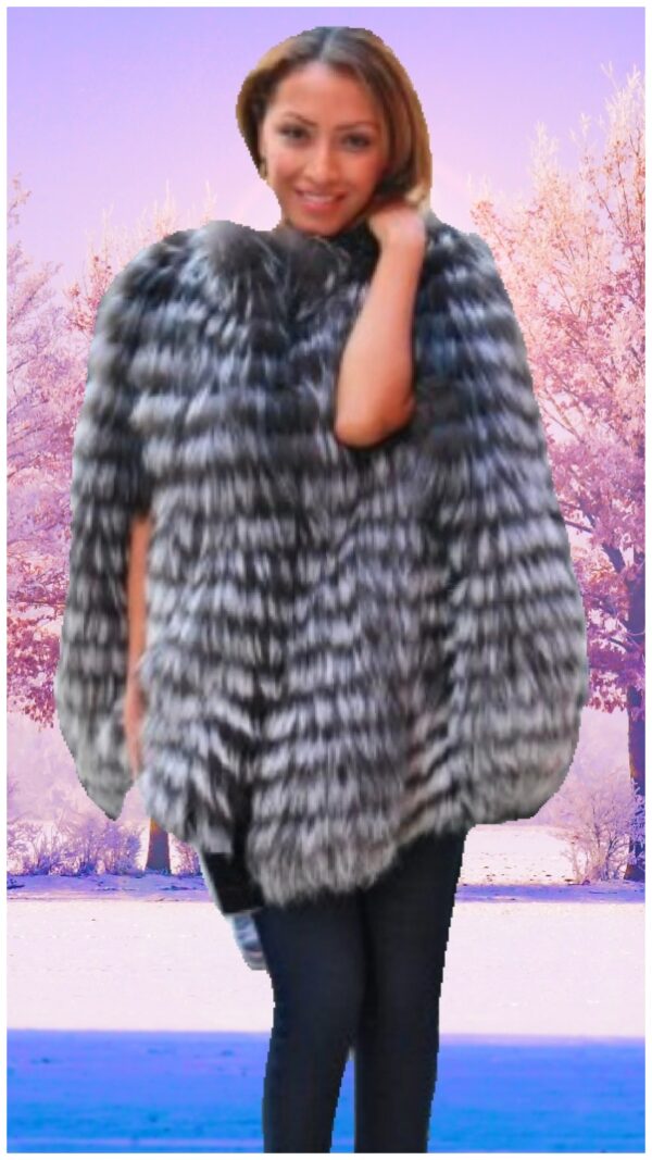 fox fur capes