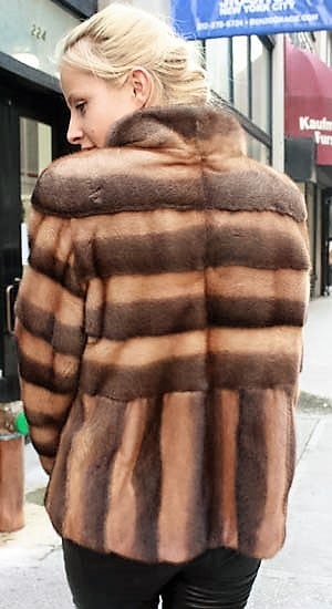 Marc Kaufman Furs Presents a demi whiskey mink fur jacket from Marc Kaufman Furs New York,Argentina,United Kingdom,Austria,Denmark,Norway,Australia,Finland,Saudi Arabia,Oman,Kuwait,Jordan,Egypt