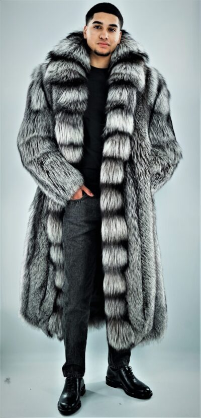 Men's Silver Coat