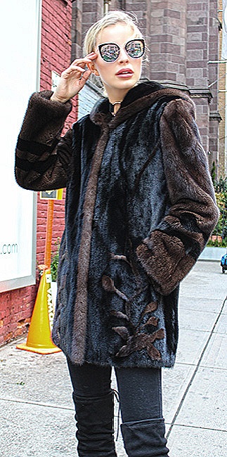 mink fur coat