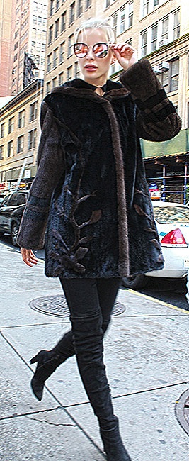 mink fur jacket