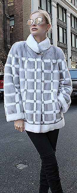 mink fur coat