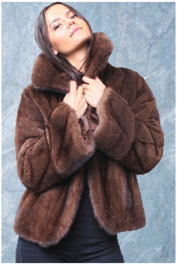 Mahogany Mink Fur Jacket 4995