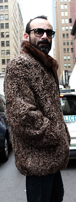 BROWN PERSIAN LAMB JACKET