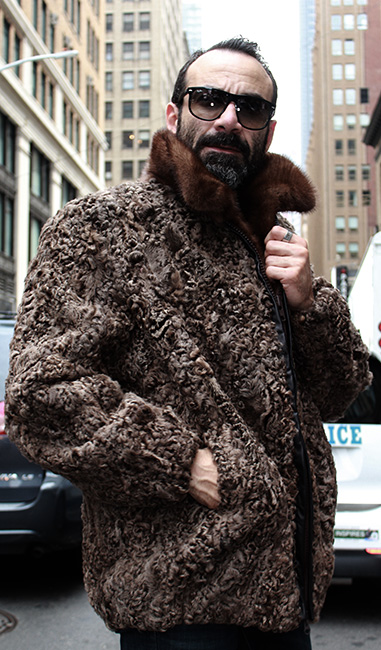 BROWN PERSIAN LAMB JACKET