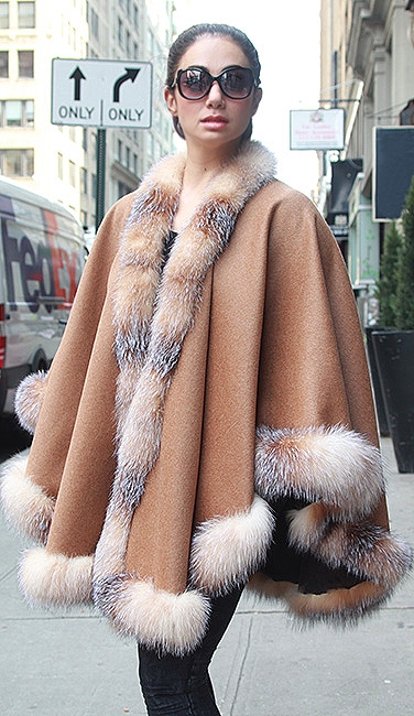 plus size fur coats