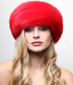 Red Fox Fur Headband