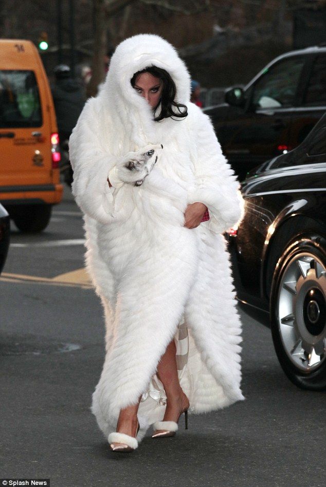 Lady Gaga Reigning Fur Queen