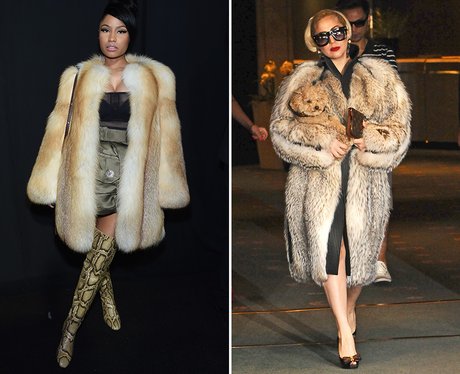 Nicki Minaj Has Strong Fur Game