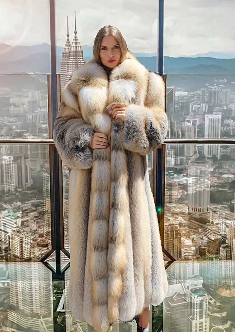 Where did JLo buy her fur coat Hustler Movie?