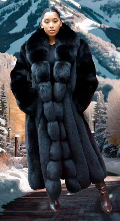 Black Fox Coat