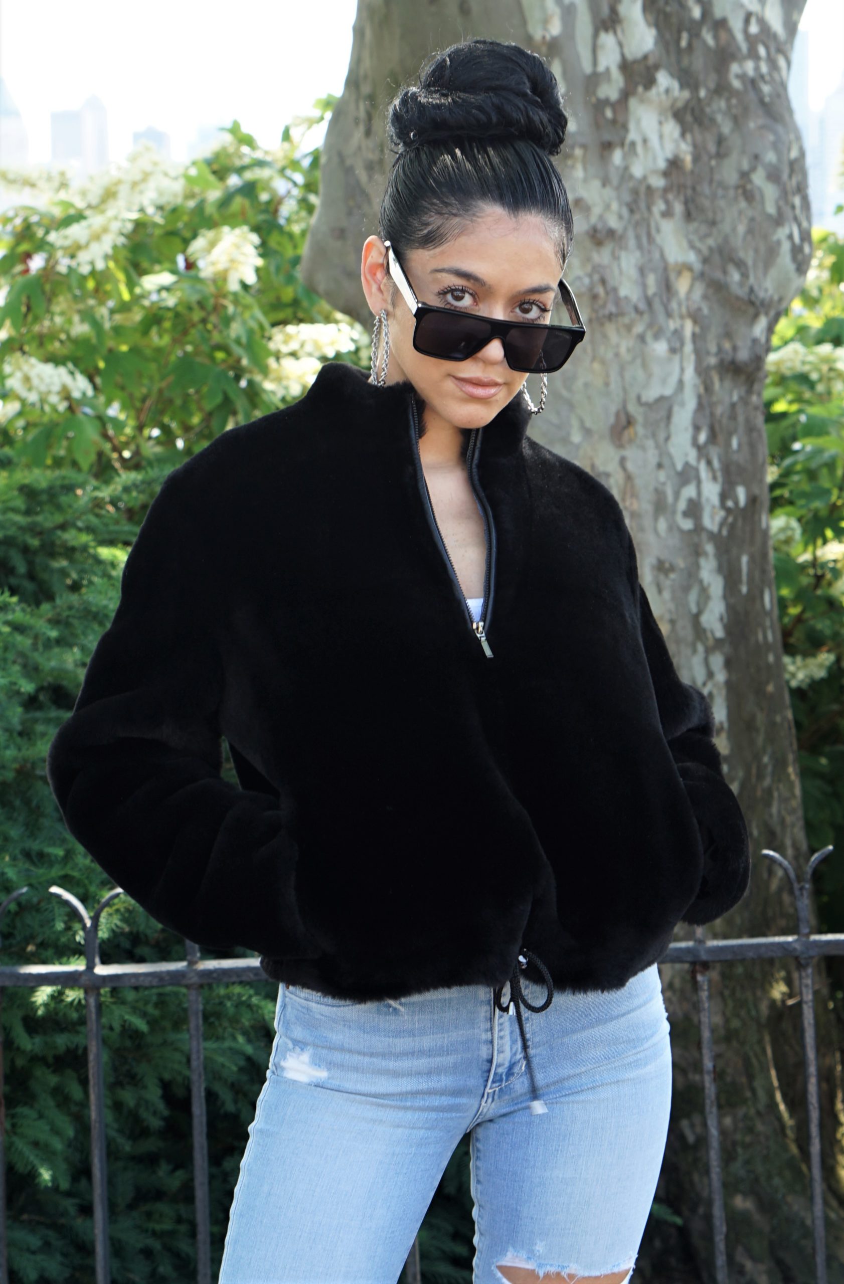 Woman's Designer Shearling Jacket