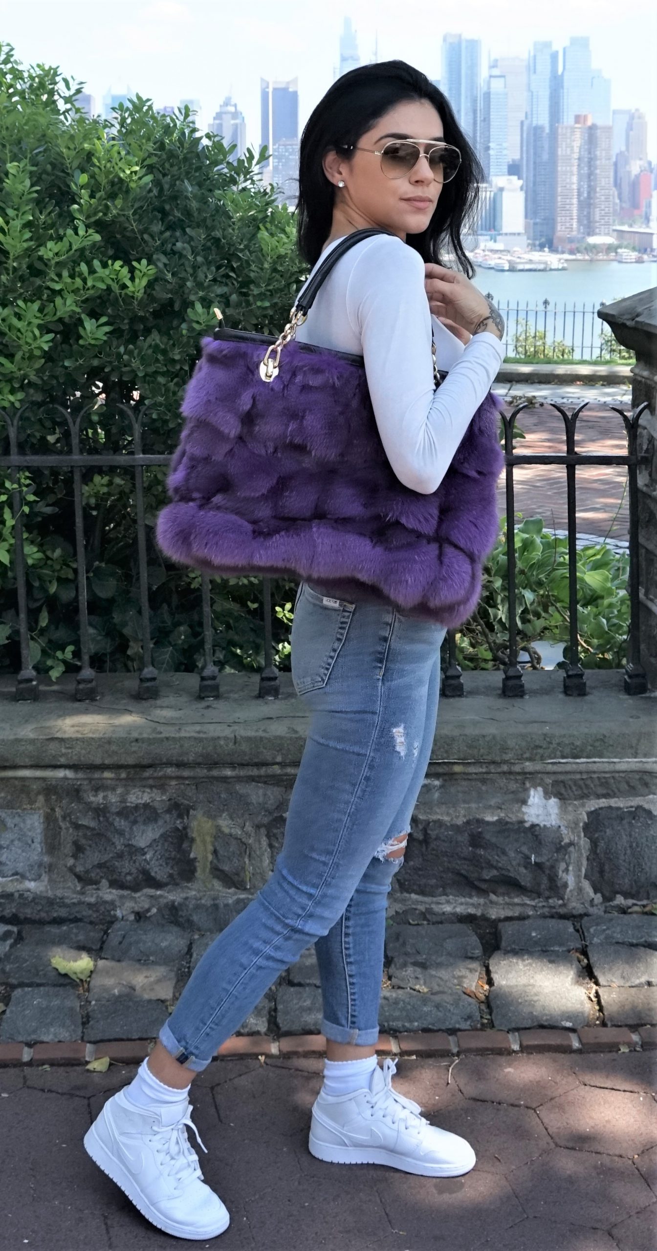 Purple Fox Pocketbook