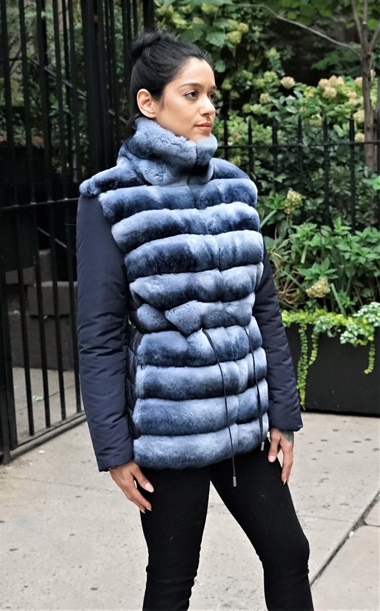 Blue Rex Rabbit Jacket