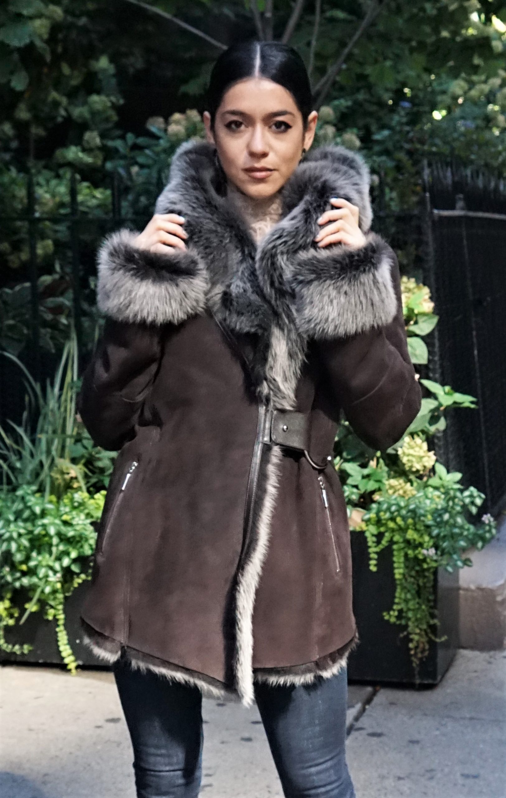 Brown Shearling Jacket