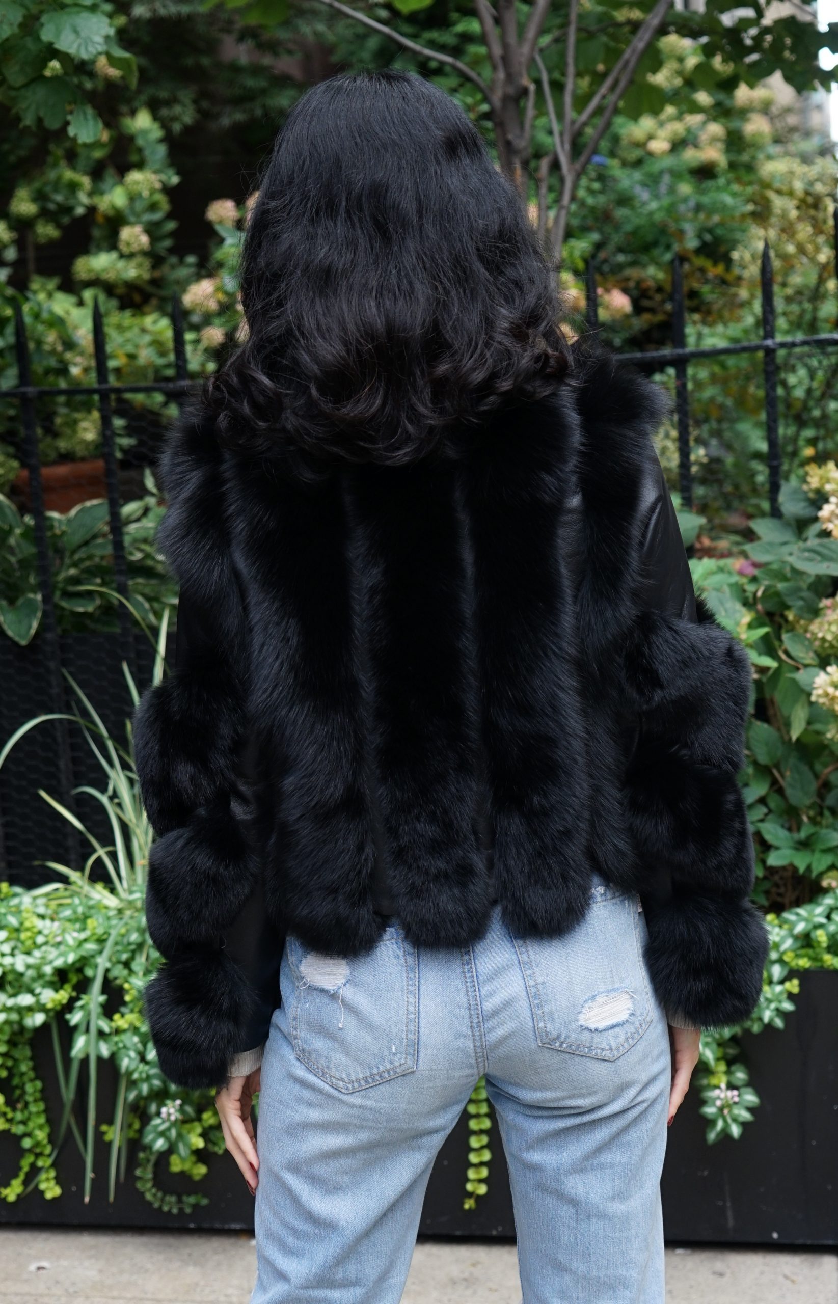 black fox jacket