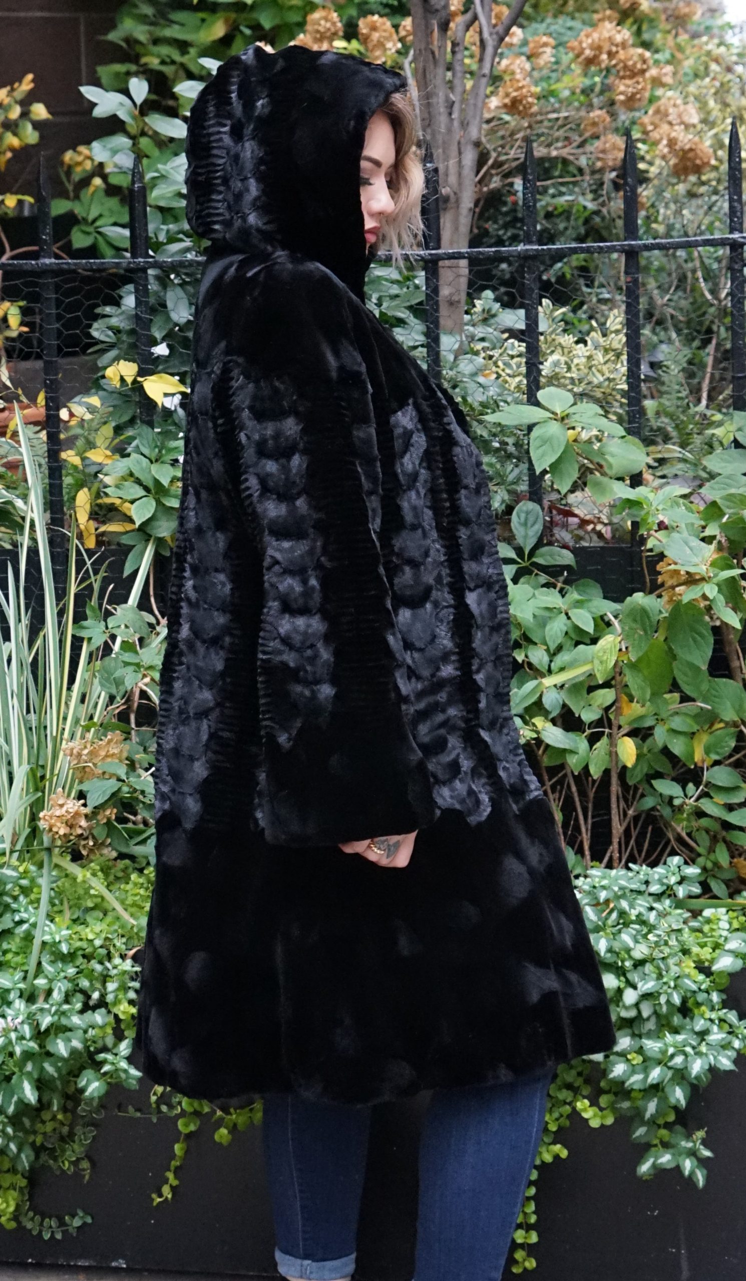 fur coat for woman