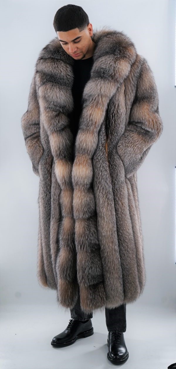 Men’s Crystal Fox Coat