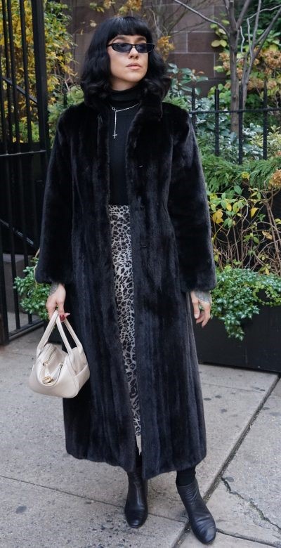 Classic Blackgama Mink Coat