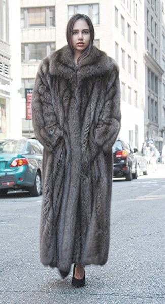 Full-length Russian Sable Coat    