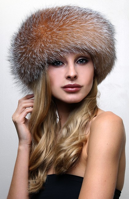 Crystal Fox Fur Headband