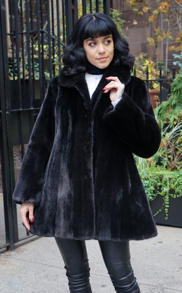 Blackglama Mink Jacket Swing 