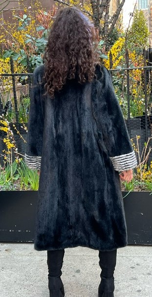 full length mink coat