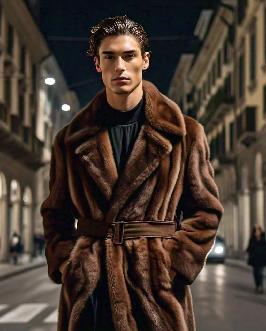 Men's Mink Coat Milan