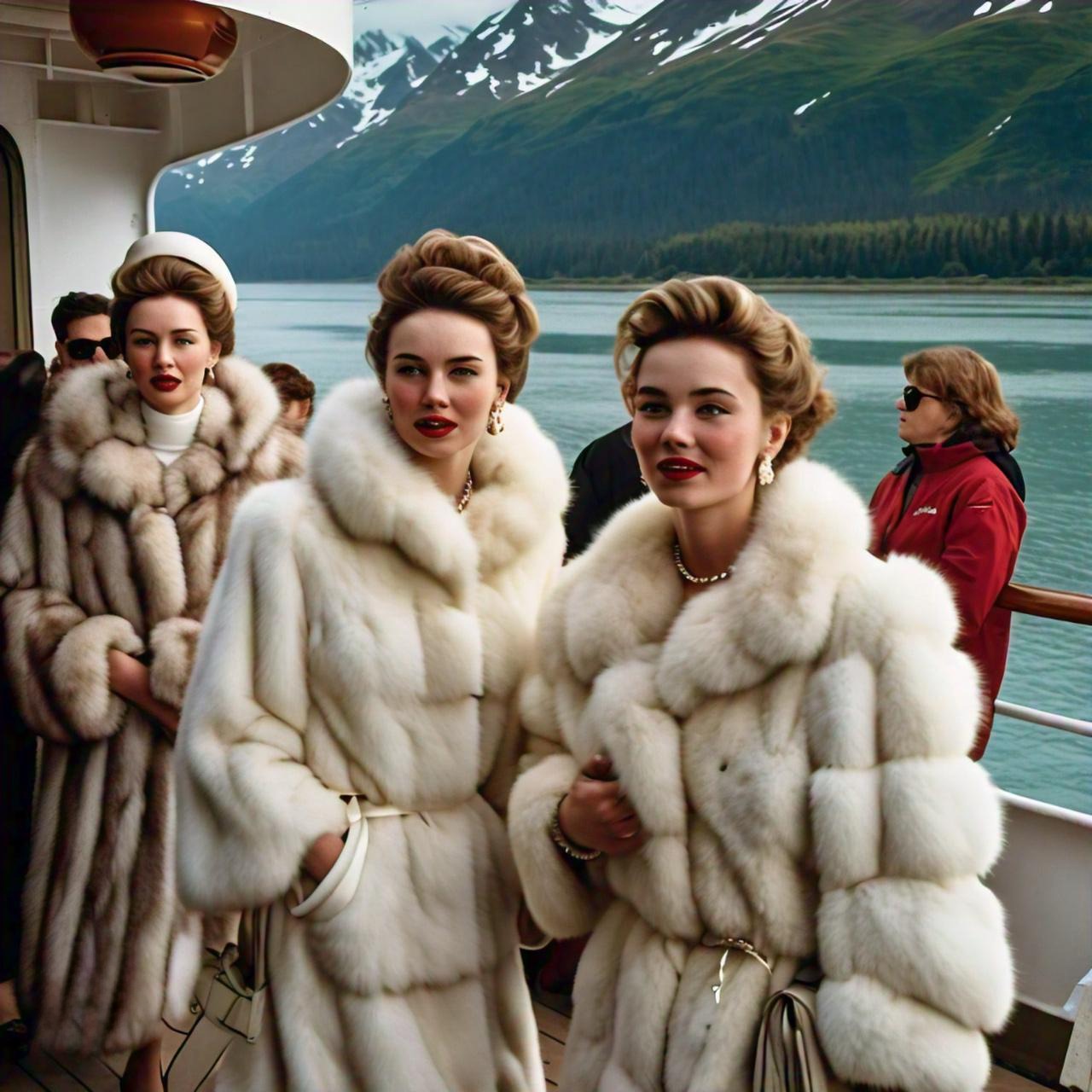 Furs on an Alaskan Cruise Fur Lifestyle