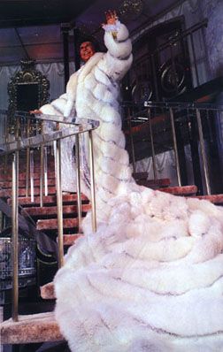 Liberace Fox Coat