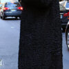 Black Persian Fur Coat Size 10-12 #1876 - Image 5