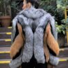 Silver & Red Fox Jacket 9595 - Image 2