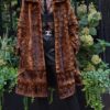 Cognac Mink Sculptured Stroller 49573 - Image 2