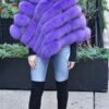 Purple Fox Poncho 3837 - Image 2