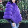 Purple Fox Poncho 3837 - Image 3