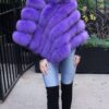 Purple Fox Poncho 3837 - Image 7