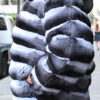 Plus Size Chinchilla Jacket Hood 83744 - Image 2