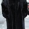 Full Length Classic Designer Ranch Mink Fur Coat Shawl Collar Turn Back Cuffs #316 - Image 5