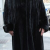 Full Length Classic Designer Ranch Mink Fur Coat Shawl Collar Turn Back Cuffs #316 - Image 4