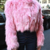 Pink Fox Fur Jacket 74834 - Image 2