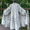 Full Length Sapphire Directional Mink Coat 8585 - Image 2