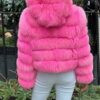 Pink Fox Jacket Hoodie 8338 - Image 2