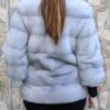 Designer Sapphire Mink Fur Jacket Horizontal Design 66778 - Image 3
